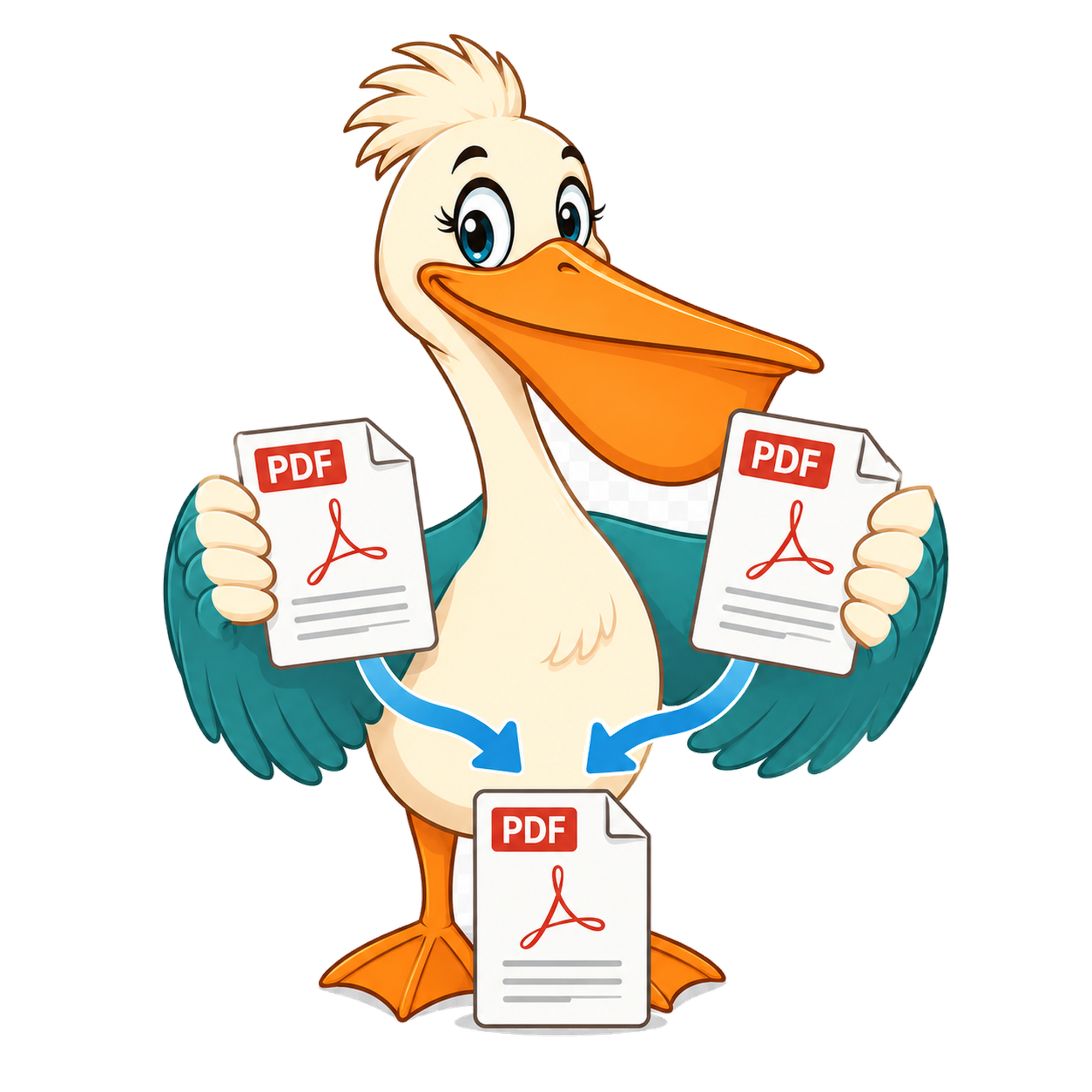 PDF Pelican mascot