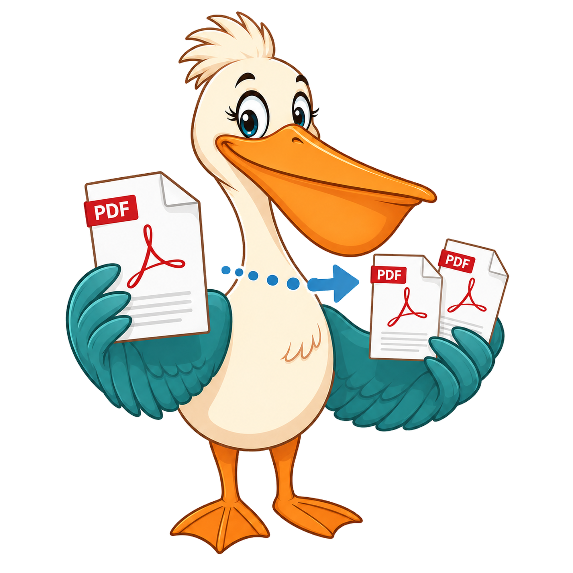 PDF Pelican mascot